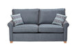 Poppy 3 Seater Fabric Sofa Bed Blue