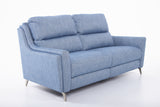 Portland Large 2 Seater Fabric Sofa
