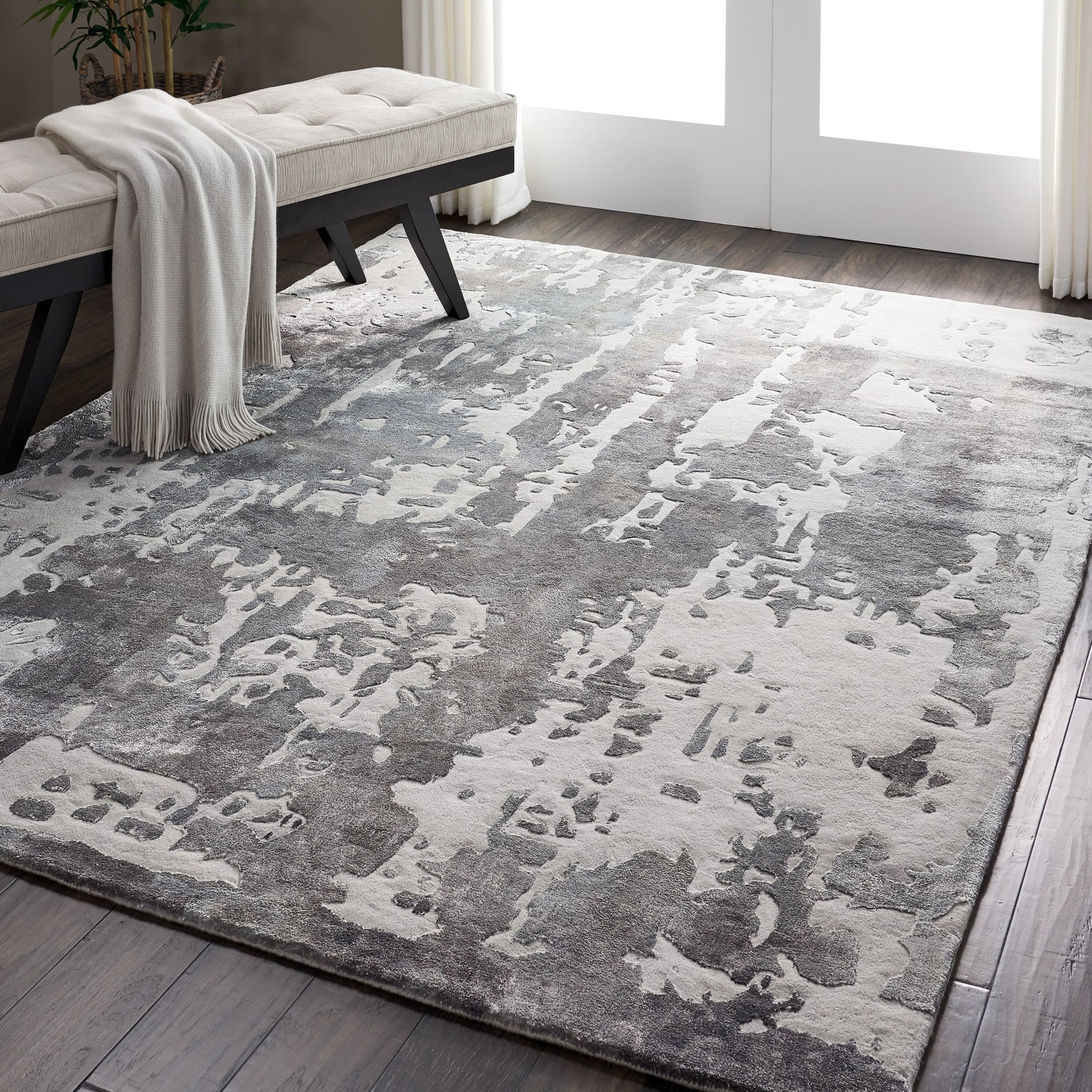 Prismatic Rug PRS12 Silver Grey