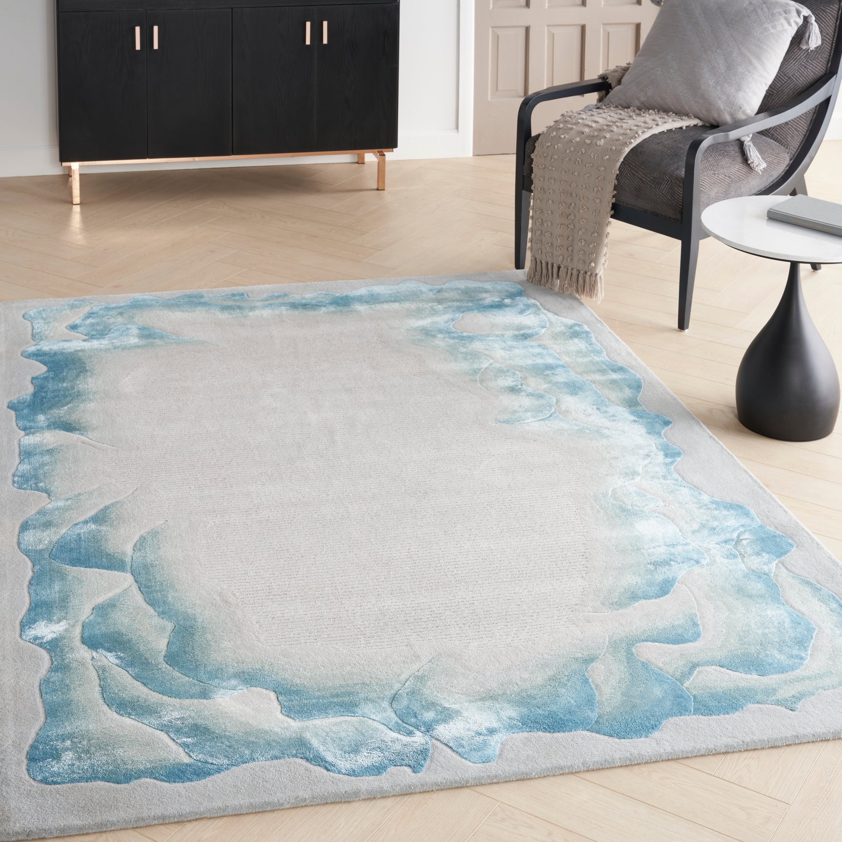 Prismatic Rug PRS22 Sea Mist Blue