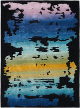 Prismatic Rug PRS23 Black Multicolour