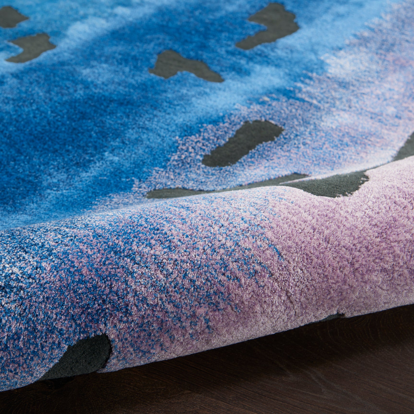Prismatic Rug PRS23 Black Multicolour