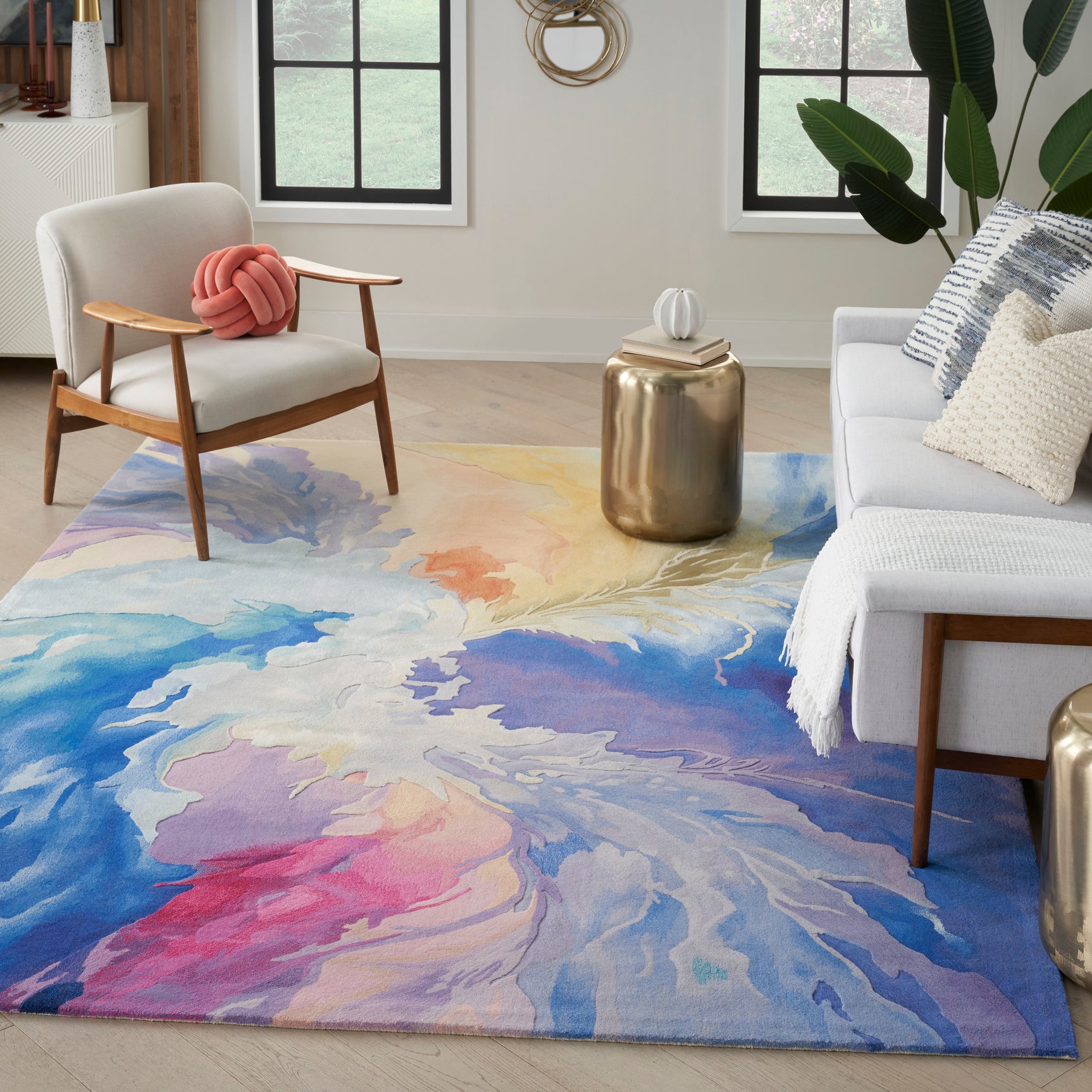 Prismatic Rug PRS37 Blue Multicolour