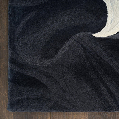 Prismatic Rug PRS41 Ivory Black