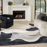 Prismatic Rug PRS41 Ivory Black