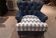 Prudhoe Armchair Blue - Clearance Cork