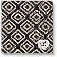 Quirky Geo - Black 7131