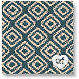 Quirky Geo - Duck Egg 7130