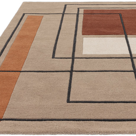 Reef Rug RF20 Outline Terracotta