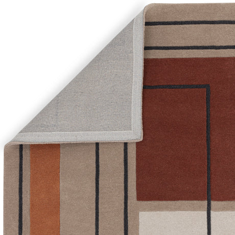 Reef Rug RF20 Outline Terracotta
