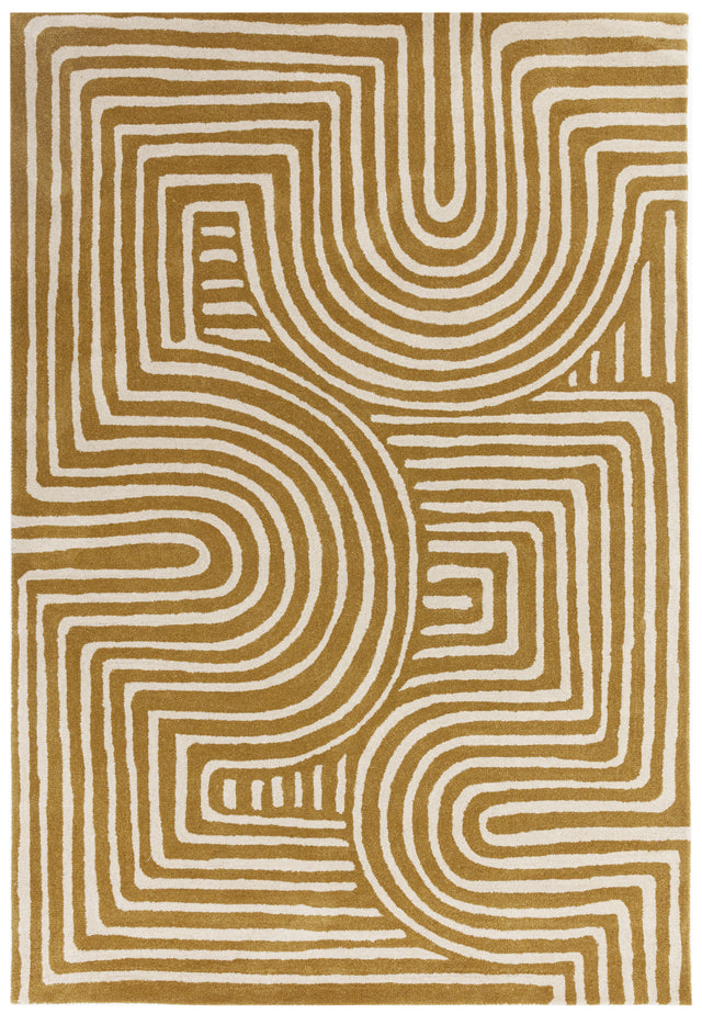 Reef Rug RF28 Curve Ochre
