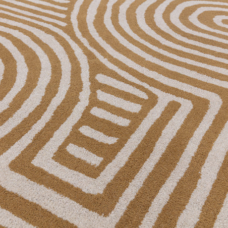 Reef Rug RF28 Curve Ochre