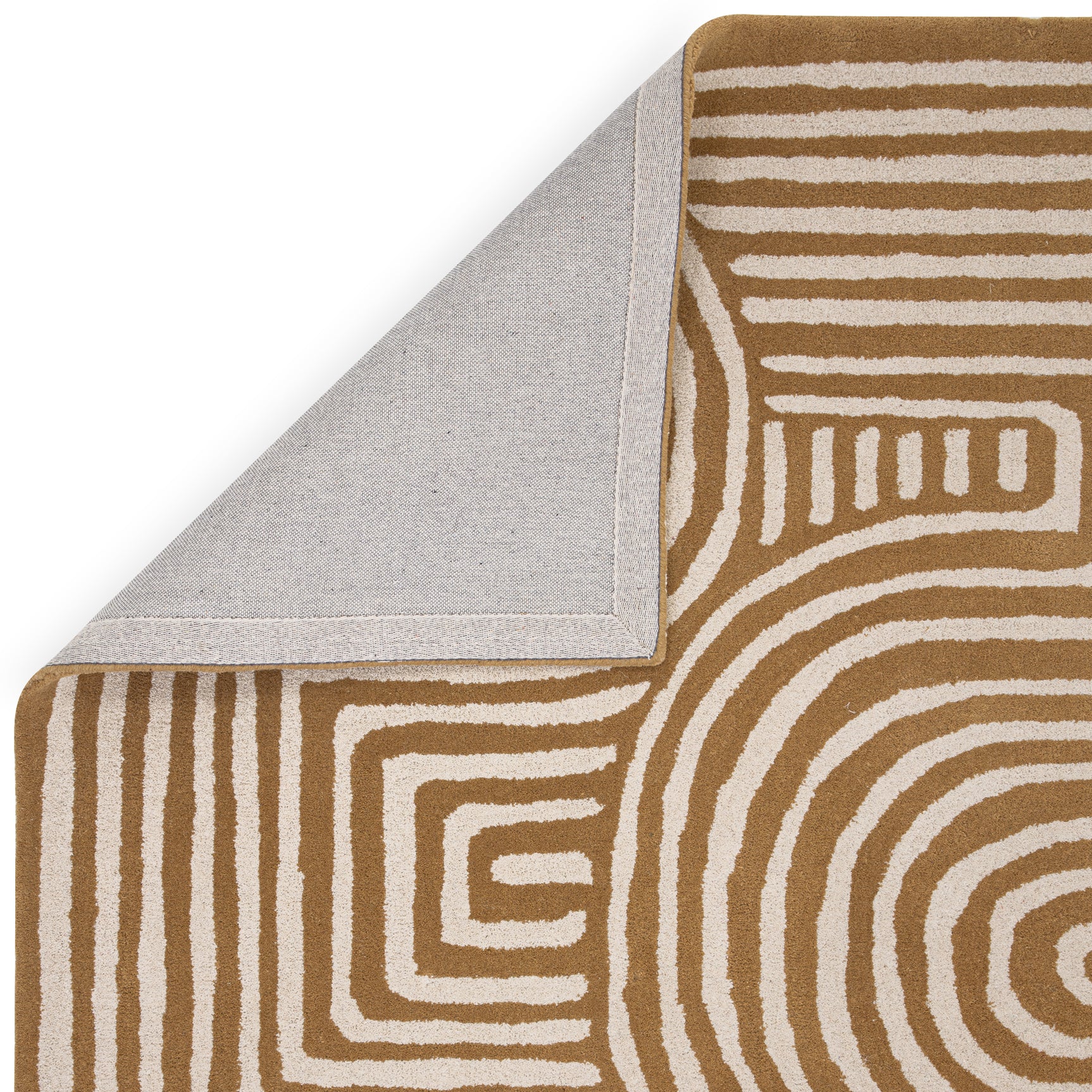 Reef Rug RF28 Curve Ochre