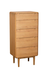 Remington 5 Drawer Tall Chest with Mirror