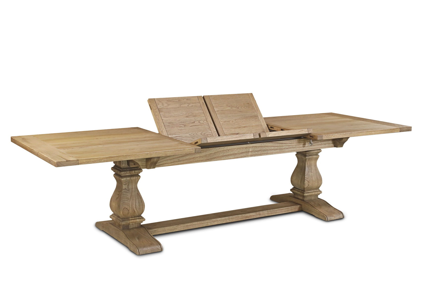 Sannita Rectangular Extending Dining Table Vintage Oak