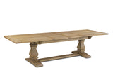Sannita Rectangular Extending Dining Table Vintage Oak