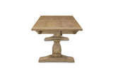 Sannita Rectangular Extending Dining Table Vintage Oak