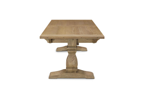 Sannita Rectangular Extending Dining Table Vintage Oak