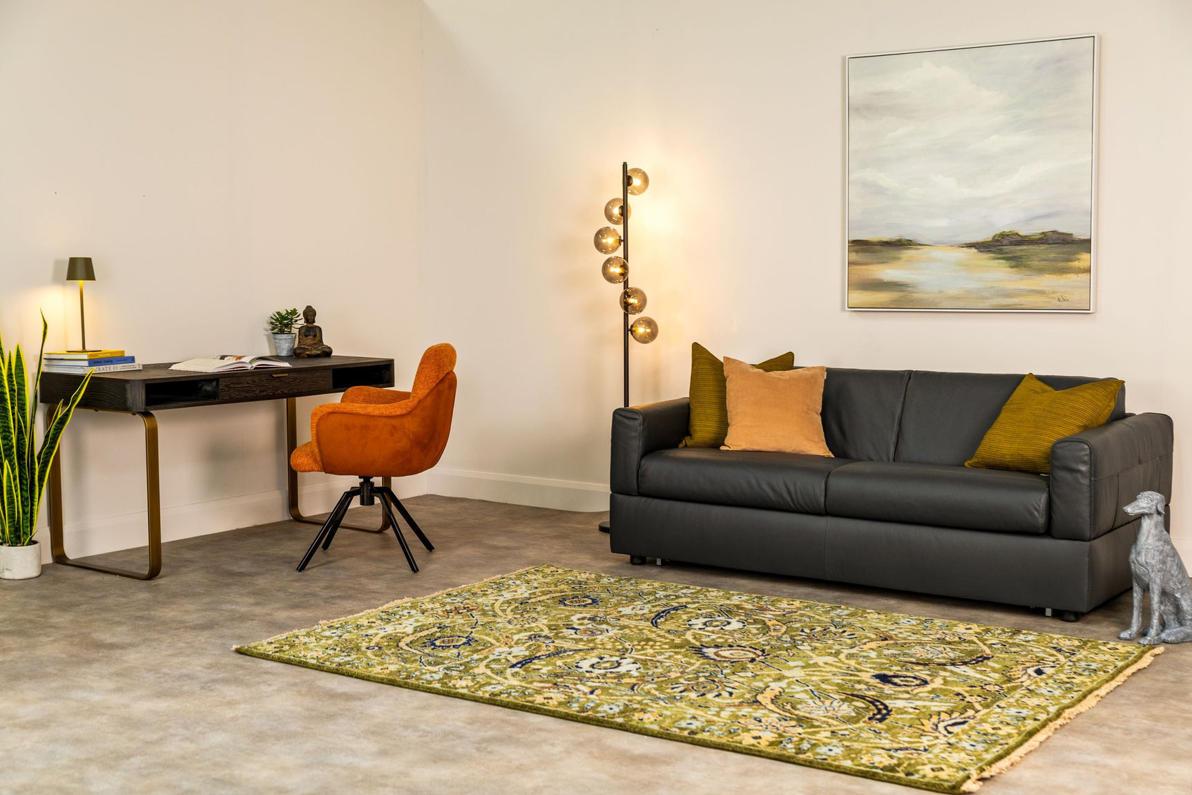 Scala Balls Floor Lamp Black