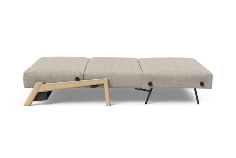 Selena 2 Seater Fabric Sofa Bed Kenya Gravel