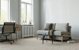 Selena 2 Seater Fabric Sofa Bed Kenya Gravel