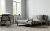 Selena 2 Seater Fabric Sofa Bed Kenya Gravel