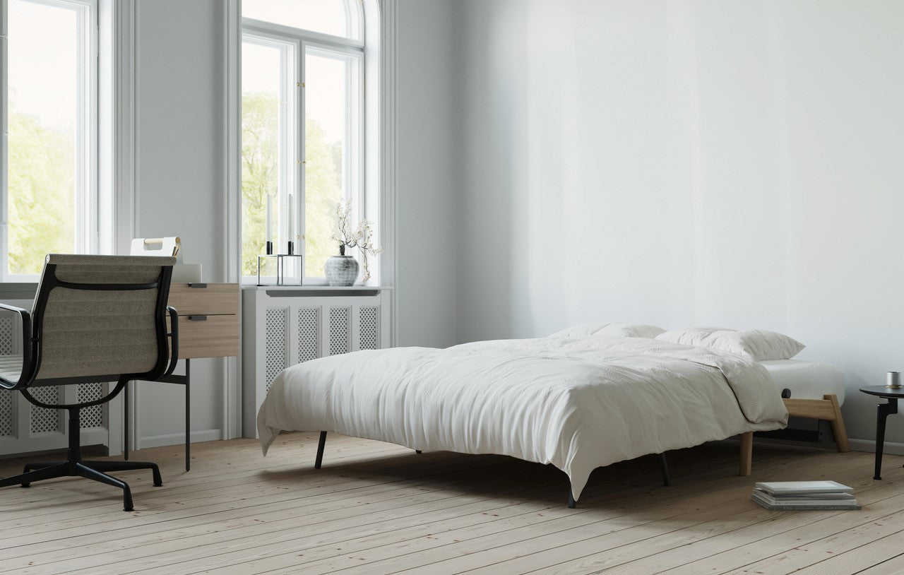Selena 2 Seater Fabric Sofa Bed Kenya Gravel