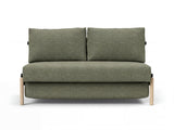 Selena 2 Seater Fabric Sofa Bed Olive Green