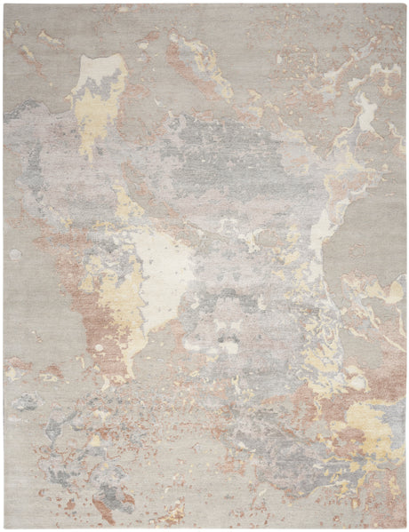 Silk Shadows SHA20 Silver Rug