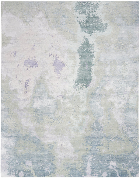 Silk Shadows SHA22 Blue Green Rug