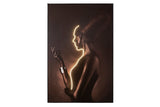Silueta LED Light Wall Art