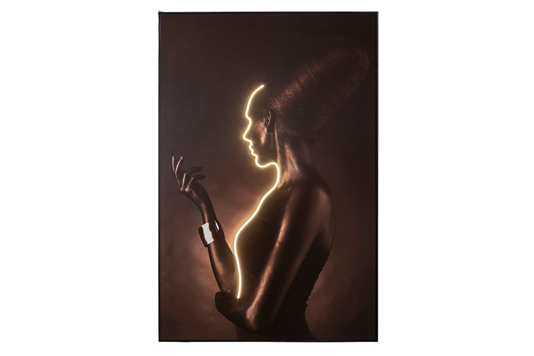 Silueta LED Light Wall Art