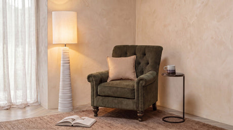 Silva White Floor Lamp