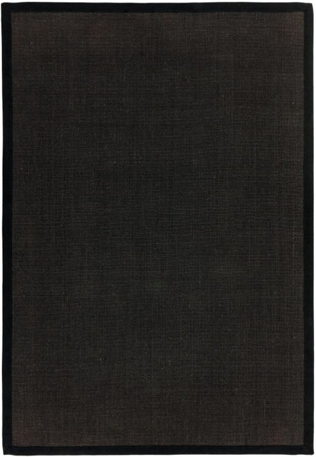 Sisal Rug Black
