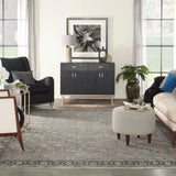 Starry Nights Grey Navy STN10