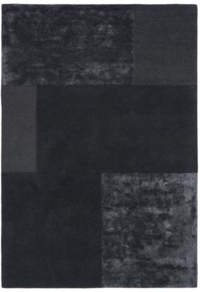 Tate Tonal Textures Rug Charcoal