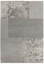 Tate Tonal Textures Rug Silver