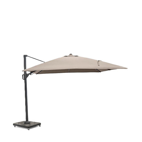 Taupe Glow Garden Parasol and Base