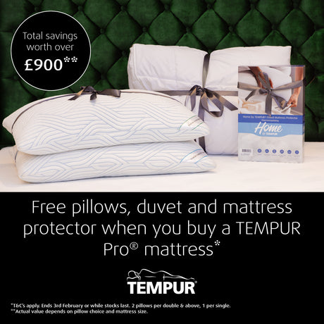 Tempur Pro Plus Smartcool Mattress Medi/Firm
