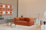 Tesoro Orange Sofa Bed