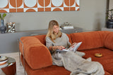 Tesoro Orange Sofa Bed