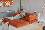 Tesoro Orange Sofa Bed