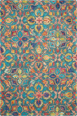 Vibrant VIB08 Teal Rug