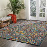 Vibrant VIB08 Teal Rug