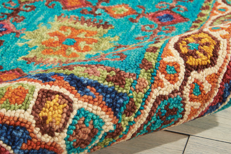Vibrant VIB09 Teal Rug