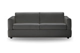 Visconti 3 Seater Leather Sofa Bed Anthracite