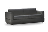 Visconti 3 Seater Leather Sofa Bed Anthracite