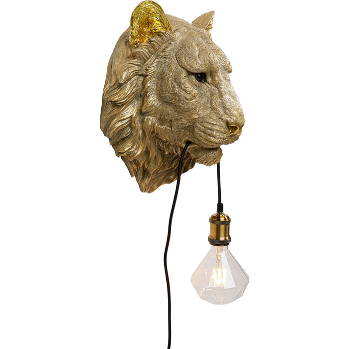 Tiger Head Wall Lamp