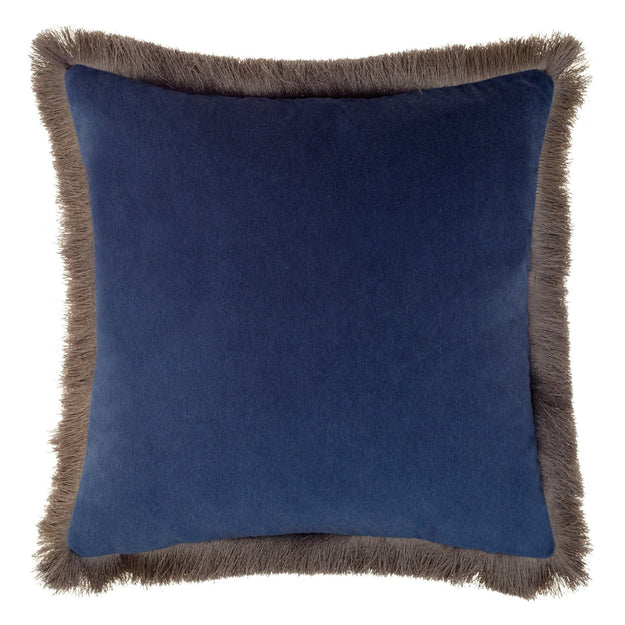 Lapis Bluebell Velvet Cushion