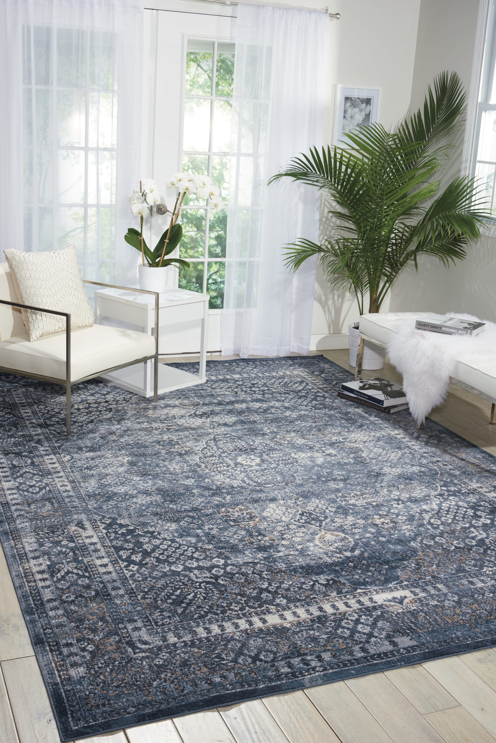 Malta Rug MAI01 Navy